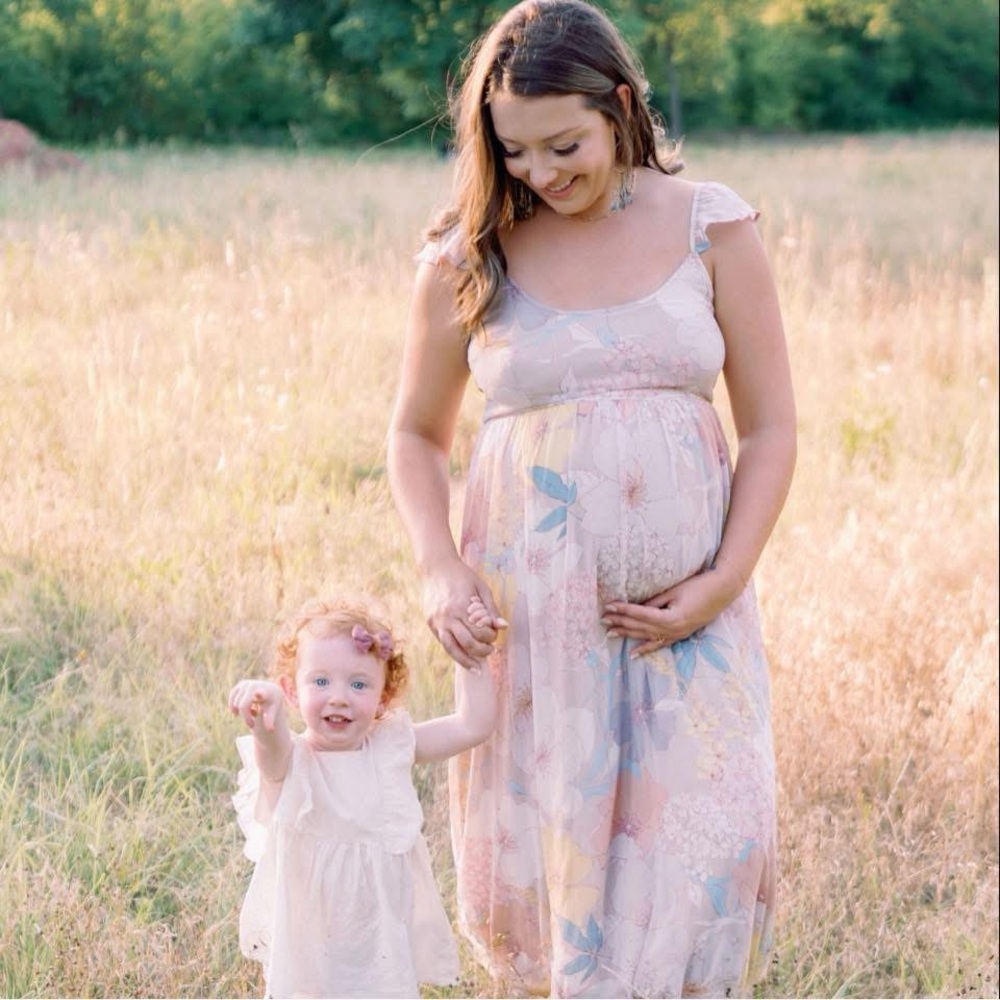 Floral Maternity Dress